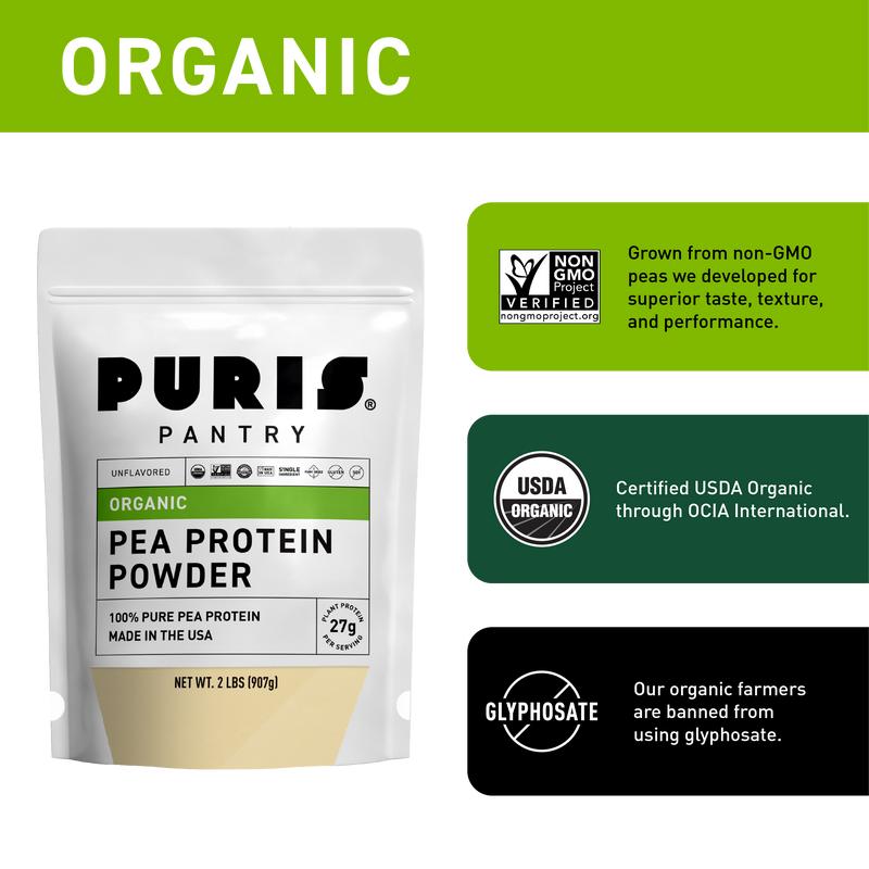 PURIS Organic Pea Protein Isolate