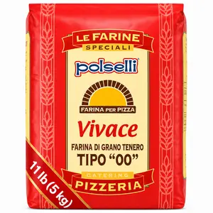 Polselli, Vivace Tipo 00 Pizza Flour, 11lb (5 kg)