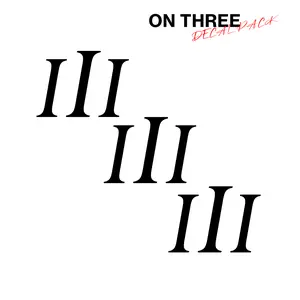 ON THREE DECALS | TX2K26