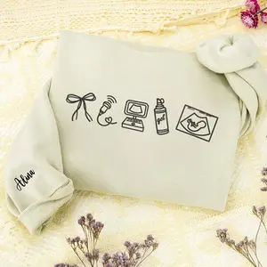 Sonographer Embroidered Sweatshirt, Ultrasound Tech Crewneck Sweatshirt, Nurse Graduation Gift Embroidered