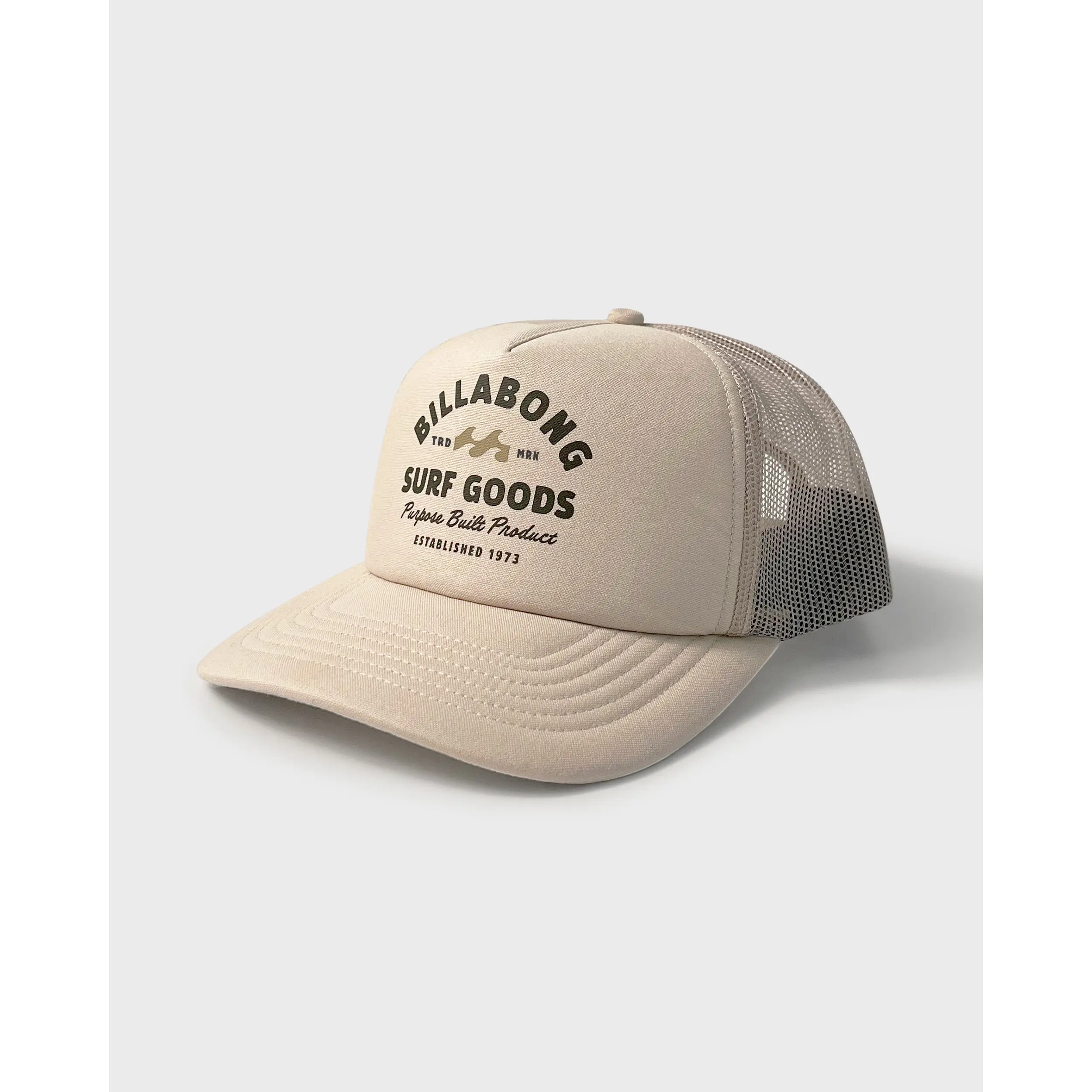 Assembled Trucker Hat - Oatmeal
