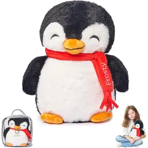 Weighted Animals for Anxiety 3.1lb Penguin | Stuffed Weighted Plush for Kids, Adults | Weighted Stuffed Animals | Weighted Plushies | Weighted Plushie