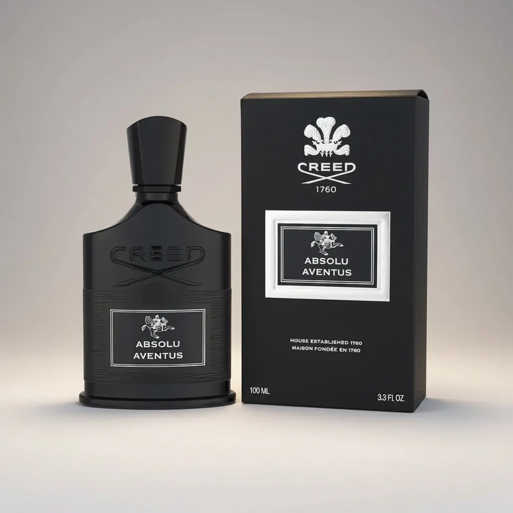 Creed Absolu Aventus Bold Masculine Eau de Parfum for Men, 100ml (3.3oz) Niche Fragrances, Spray Bottle, Musk Amber Wood, Special Occasions, 3.3 Oz, Bold Musky, Male Wear