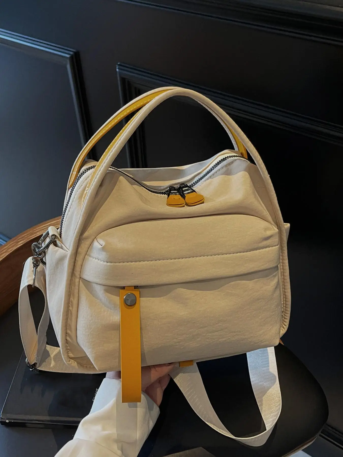 Women's Lightweight Casual Bag, Cute Handbag, Fashion Shoulder Crossbody Bag, Suitable for Daily Office School Use
