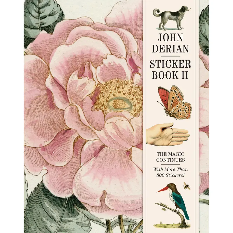 John Derian Sticker Book II by John Derian [Hardcover Book]