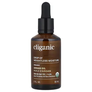 Cliganic Organic Argan Oil, For Combination Skin , 2 fl oz (60 ml) Cliganic Organic Argan Oil, For Combination Skin , 2 fl oz (60 ml)