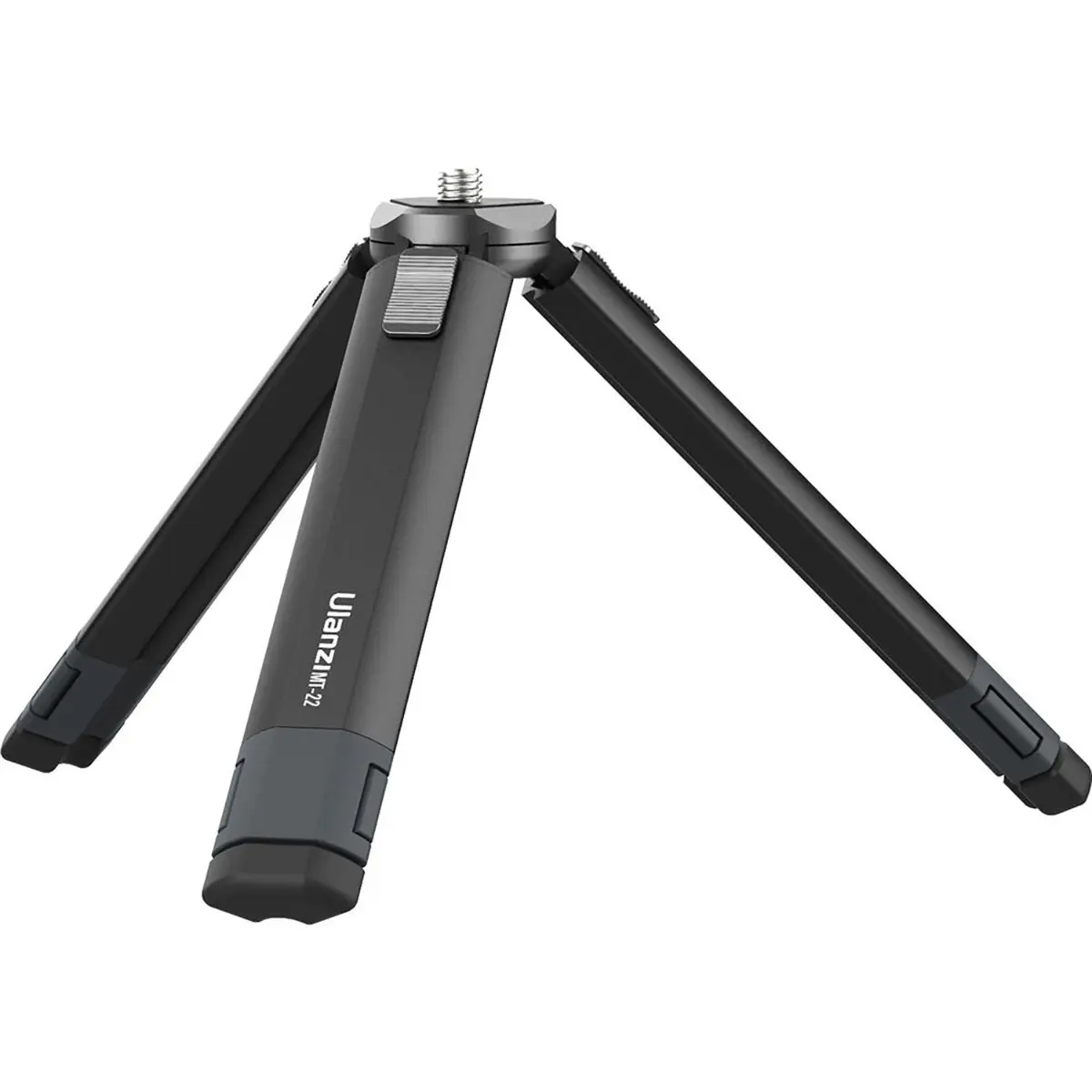 Ulanzi MT-22 2-Stage Aluminum Alloy Mini Tripod - Black Camera Handheld Equipment with Mount & Camera Accessories