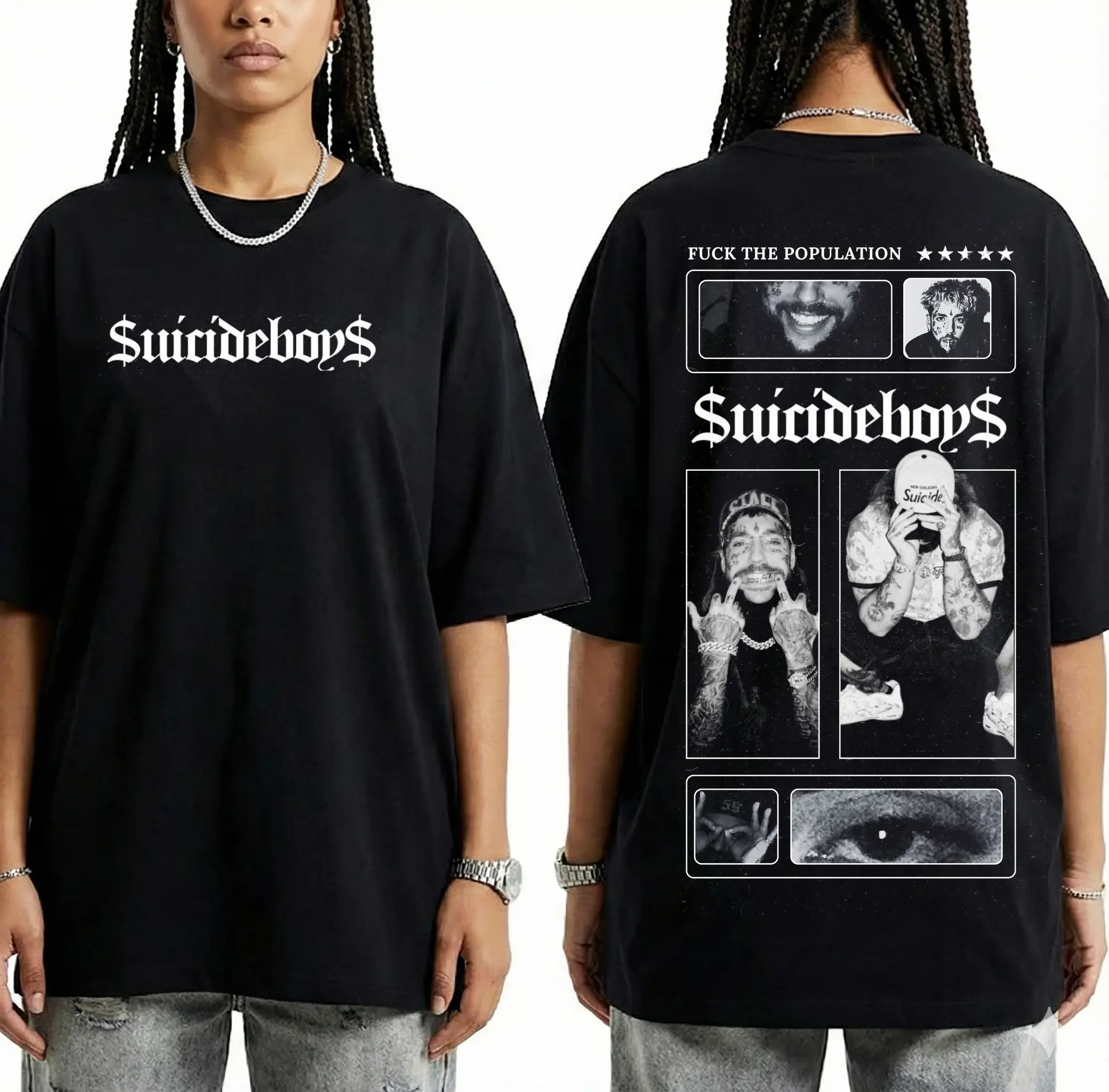 $uicideboy.$ Urban Style Hoodie Dark Aesthetic Sweatshirt YG070508