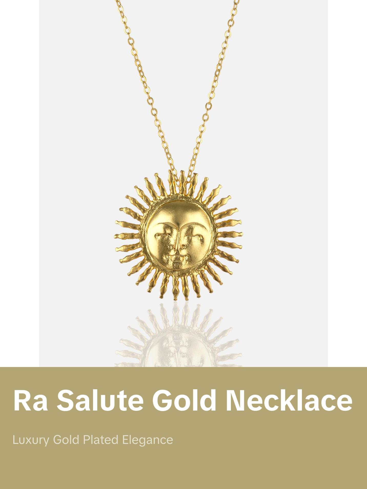 Ra Salute Necklace