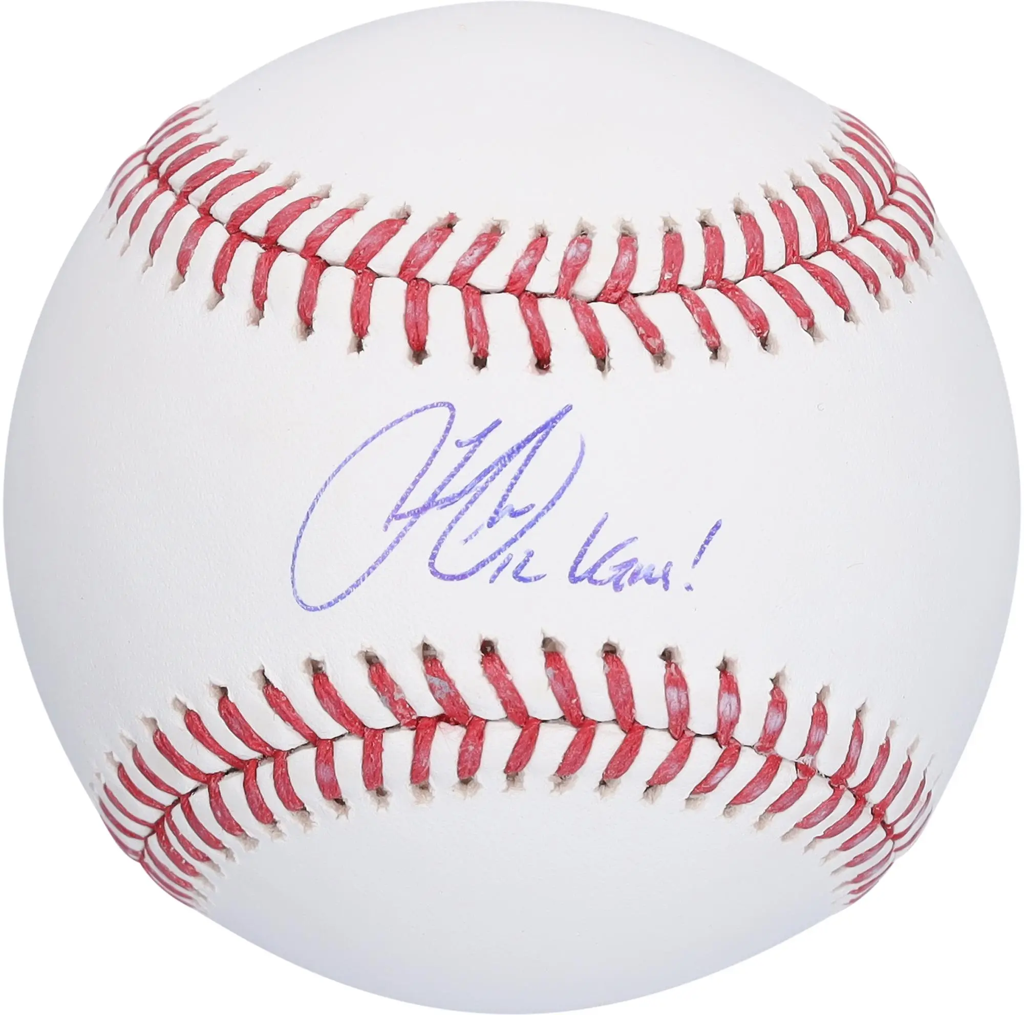 Francisco Lindor New York Mets Autographed Baseball with "LGM!" Inscription - Fanatics Authentic Certified