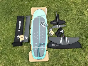Slingshots One-Lock Wake Foil QuickStart Package | Board | Mast | Wings | Kit