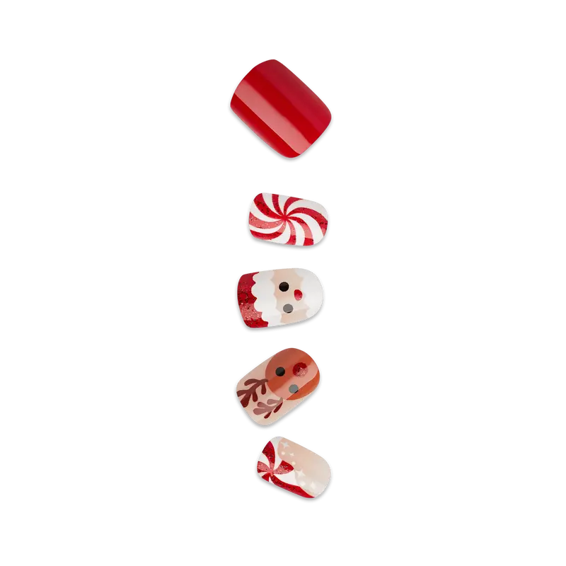 imPRESS Holiday Design Press On Nails - Frost Kiss