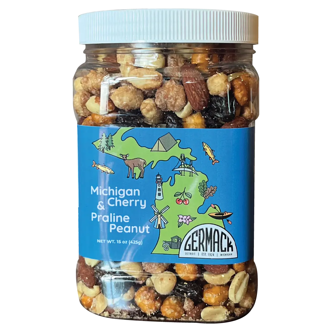 Germack 14oz Michigan Cherry & Praline Peanuts Snack Mix