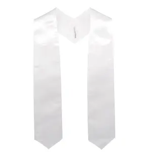 BARLEY ONE Solid Color Graduation Shawl, Unisex Adult Graduation Sash Class of 2026 for Senior Ceremony & Graduation Photos