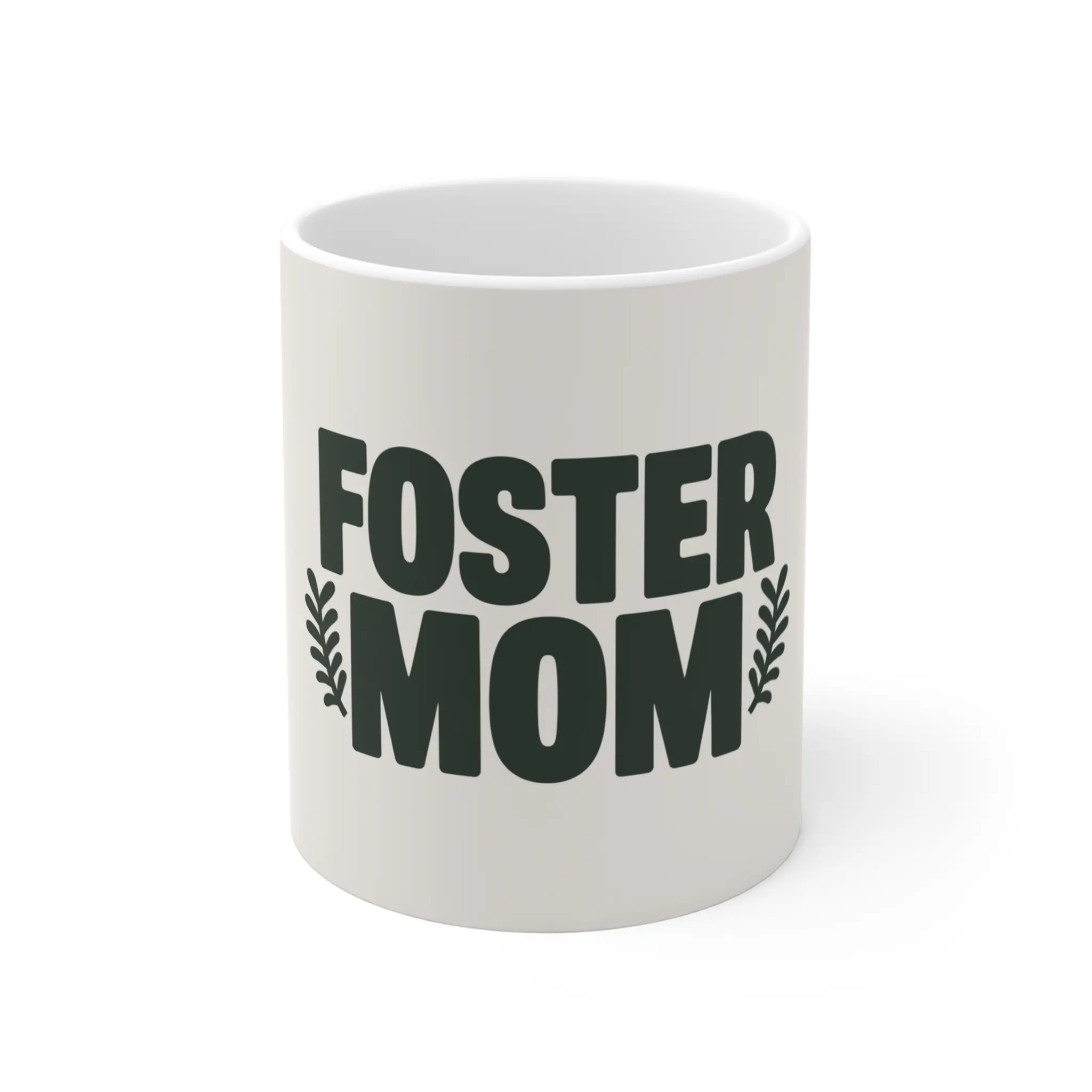 Funny Foster Mom Coffee Mug - Microwave-Safe, Non-Toxic Ceramic Mugs - Novelty Humor Gift for Birthday, Christmas, Microwave-Safe Mugs