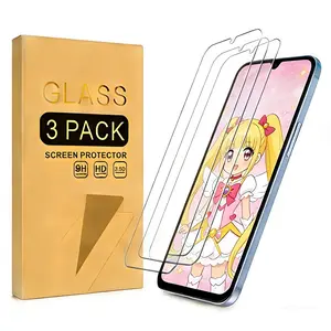 3-Pack Screen Protector for Samsung Galaxy A16/a17 4g/5g, Tempered Glass, 9h Hardness, Anti-Scratch, Bubble-Free, HD Clear