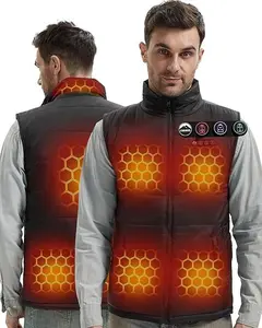 ARRIS Graphene 12V Heated Vest – Adjustable Fit for Men, Lightweight & Long-Lasting Warmth