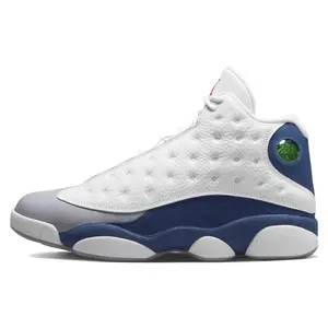 nike Jordan Air Jordan 13 Retro French Blue Mid-Top Basketball Shoes for Men