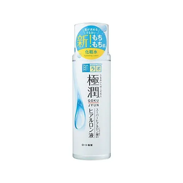 Gokujyun Hyaluronic Acid Lotion, Intense Hydrating Liquid Toner for Dry Skin, Fragrance Free - 170ml, All Skin Types, Mineral Oil Free, Unscented, Alcohol Free