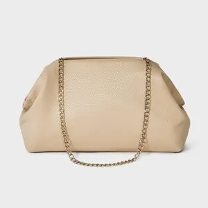 Oversized Clutch - A New Day Tan