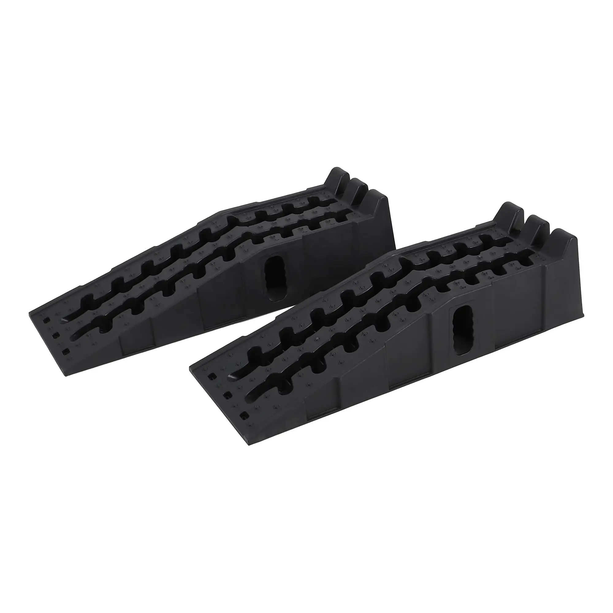 Garvee - Heavy-Duty Car Ramps for Oil Changes, 30 lb (15 ton) Capacity, Low Profile 6.25 Inch Vehicle Service Ramps, Non-Slip