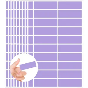 Color Coding Labels,400 PCS 1" x 3"  Rectangular Colored Labels Stickers,for Garage ,Price Tags,File Folder Tabs,and Classroom Organization
