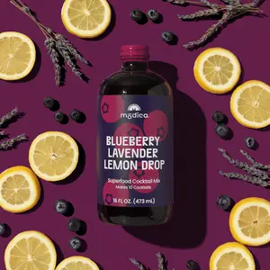 Blueberry Lavender Lemon Drop Mix - Makes 10 Cocktail or Mocktails