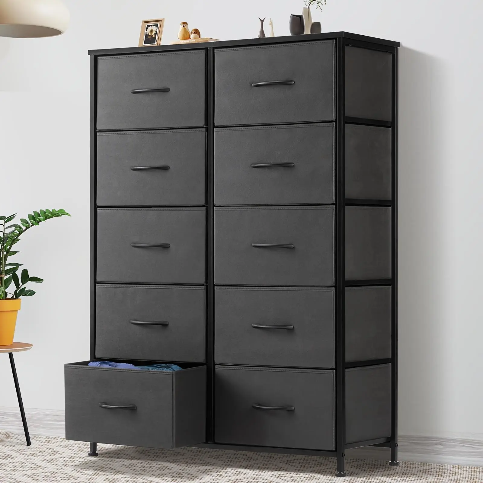 black and champagne bridesmaid dresses Providence 10 Drawer Dresser – Rustic Furniture Depot main image 0