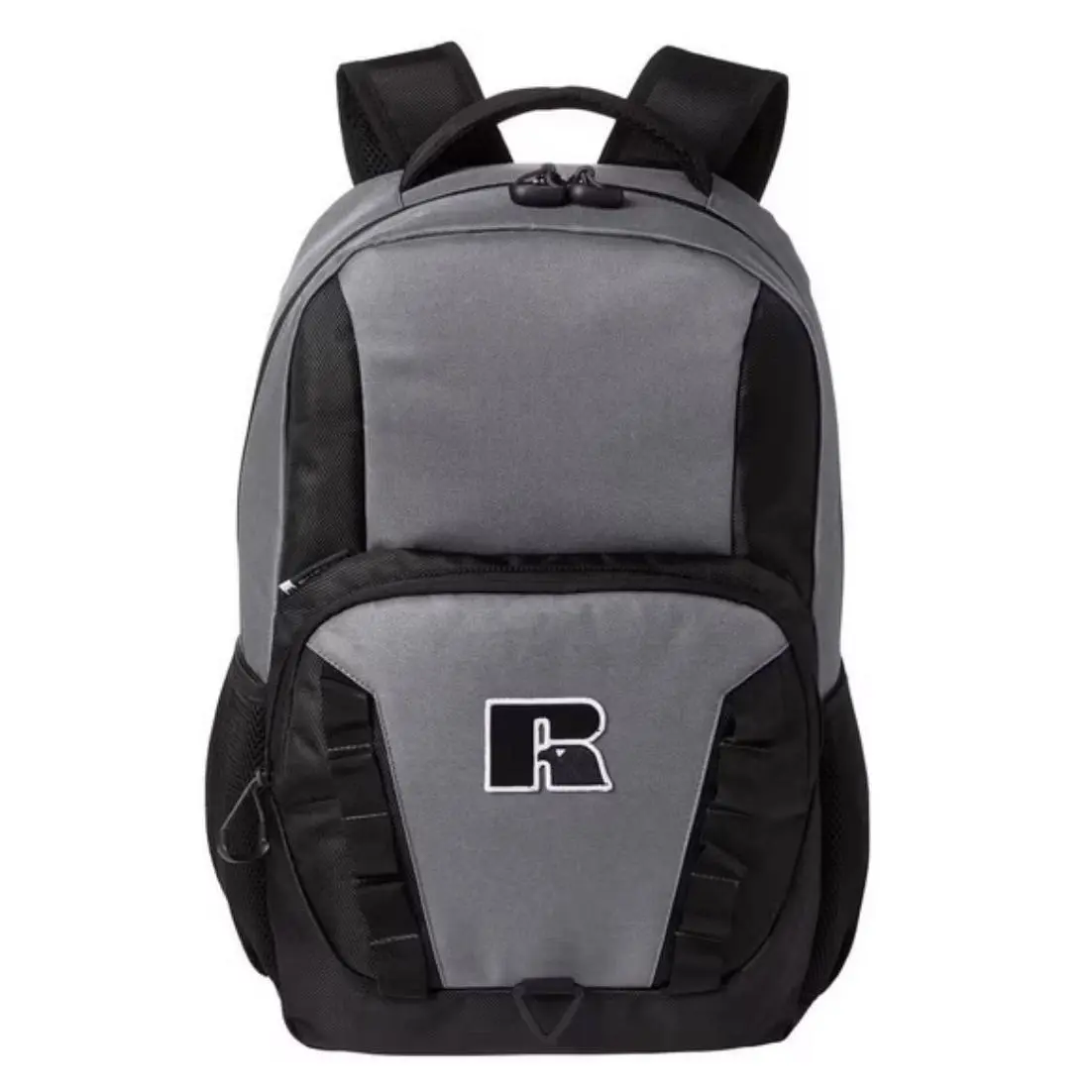 Russell Athletic Breakaway Laptop Backpack Grey GR98 UB83UEA (Auction), Multi-Compartment Backpack with Dedicated Laptop Storage, Adjustable Shoulder Straps and Top Carry Handle for School, Work, Travel and Everyday Essentials