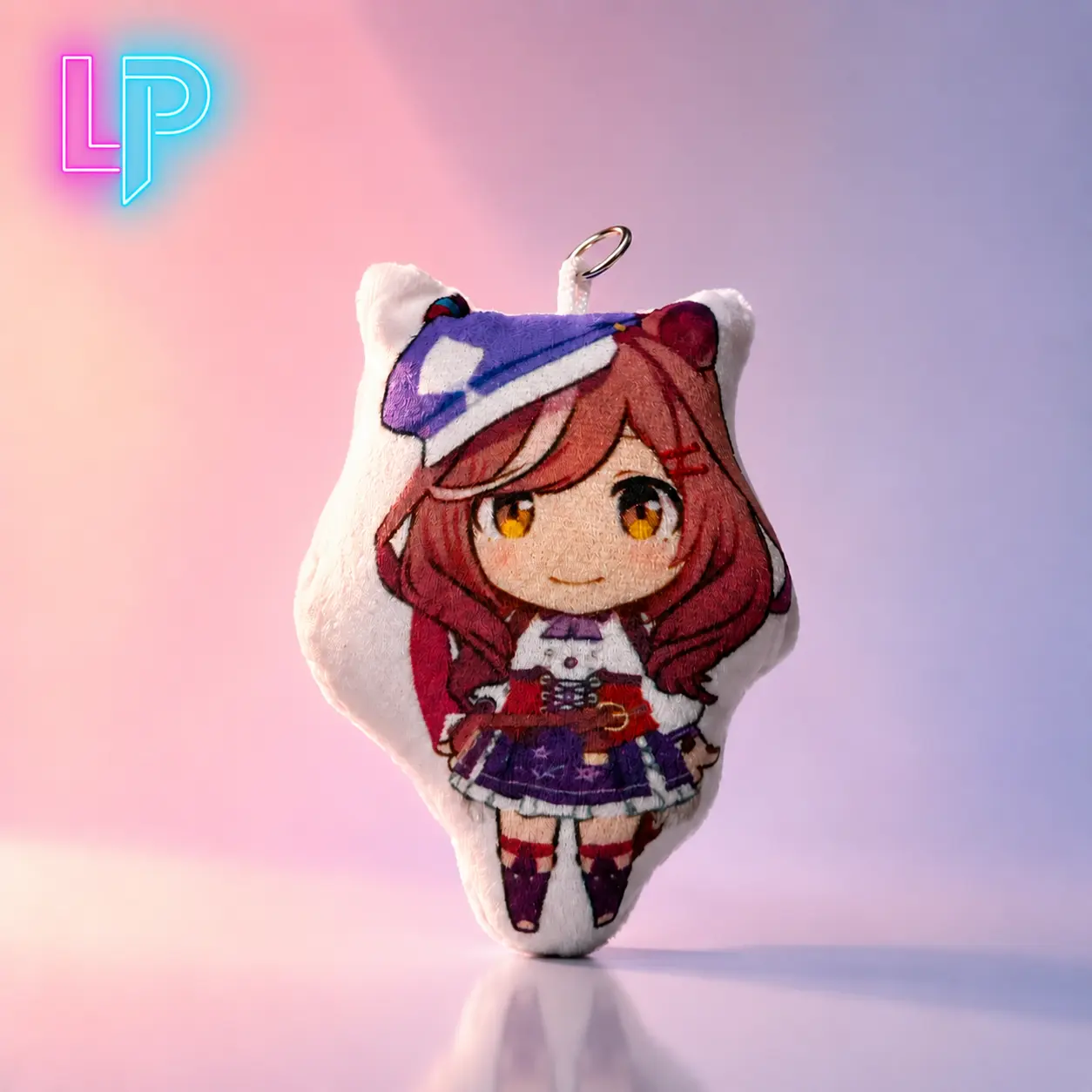 [LARK PINE] MAMBO HACHIMI Hanging Plush Toy - 5 Sound Effects, Viral anime sound plush,Replaceable Battery, Soft Plush Material, Charming Character Design, Whimsy Stuffed Animal for Decor Supplies character,design, Fan Shop Gaming Accessory) summervibes