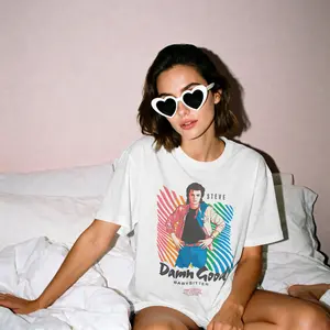 Steve Harrington Stranger Things T-Shirt - "Damn Good Babysitter" Graphic Tee