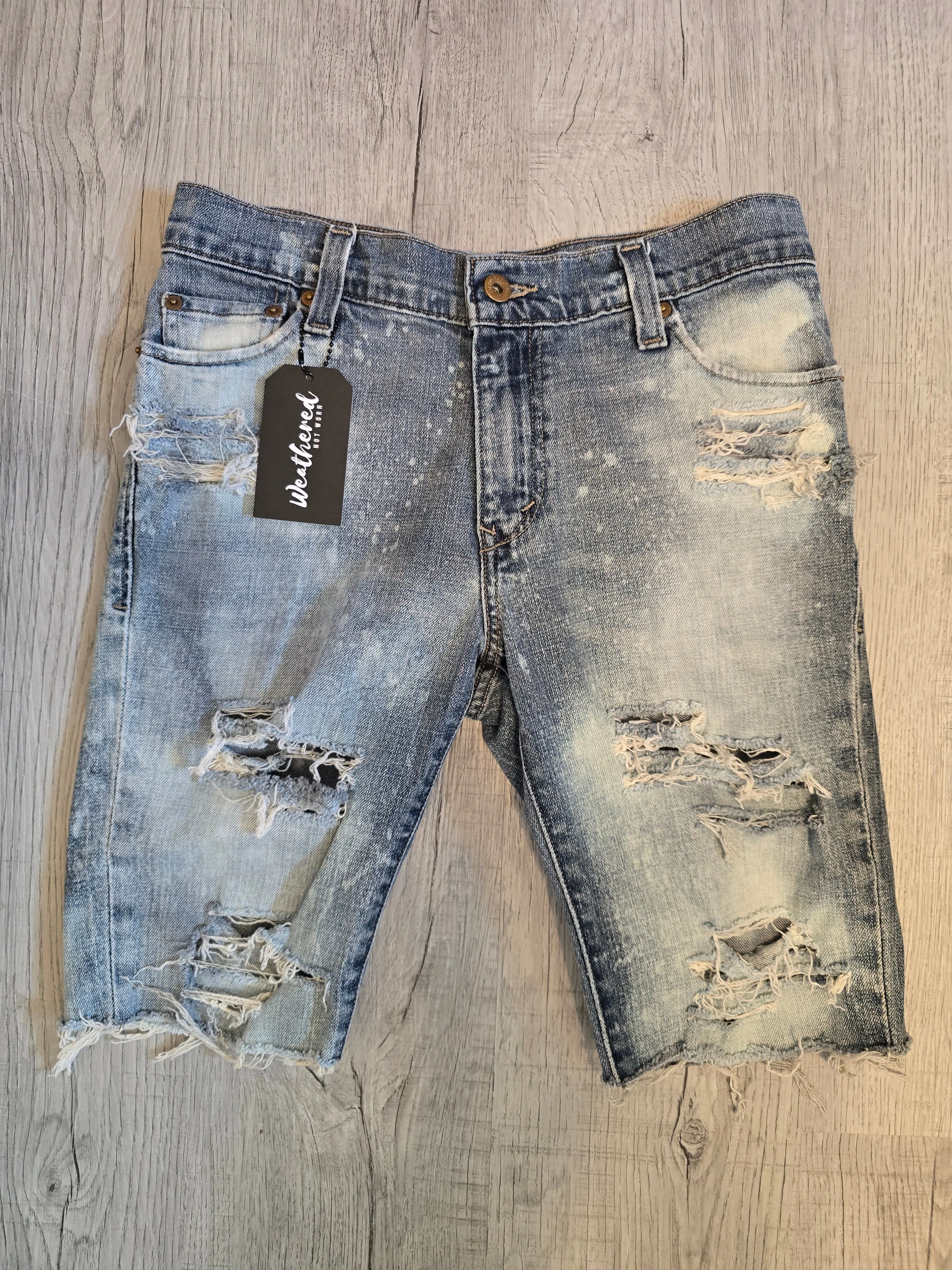 Upcycled Reworked Denim (Size 2)