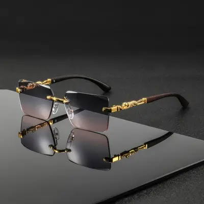 Chanel Black Square Sunglasses - TikTok Shop display picture 2