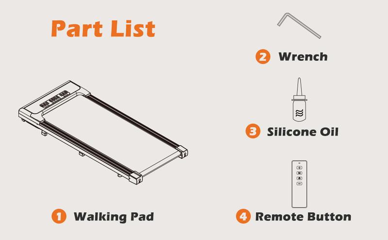 Compact Armless Treadmill for Small Spaces, Quiet Under-Desk Walking Pad, Slim & Portable Design for Home Office Workouts, Easy to Store, Ideal for Apartments and Work-from-Home Fitness GIfts