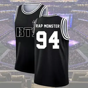 Returning in 2026 ARIRANG Sleeveless Jersey Shirt | BT21 Kpop Style Tank Featuring | Athletic Tee Concert Outfit Men-Women