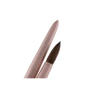 Kolinsky Acrylic Brush #14 (Crimped) - Champagne Gold