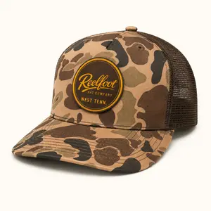 Reelfoot Hat Co. Leather Logo Patch￼