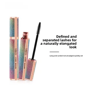Brilliant Starry Sky Mascara Lengthening Dense Curling Waterproof Long-lasting Smudge-proof Makeup