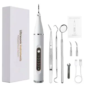 Tired of leftover food stuck between teeth  Over-flossing hurting your gums  This ultrasonic cleaner blasts plaque & stains safely—even works with braces! No more harsh tools