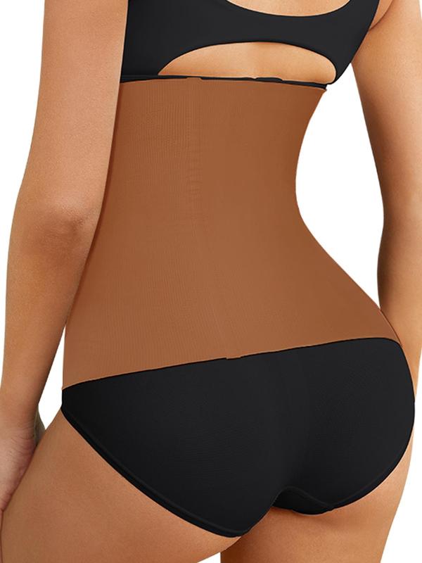 Women's High Stretch  Waist Trainer, Tummy Control Shaper, High Stretch Waist Cincher, Women's Black Shapewear for Daily Wear, Body Sculpting Belt