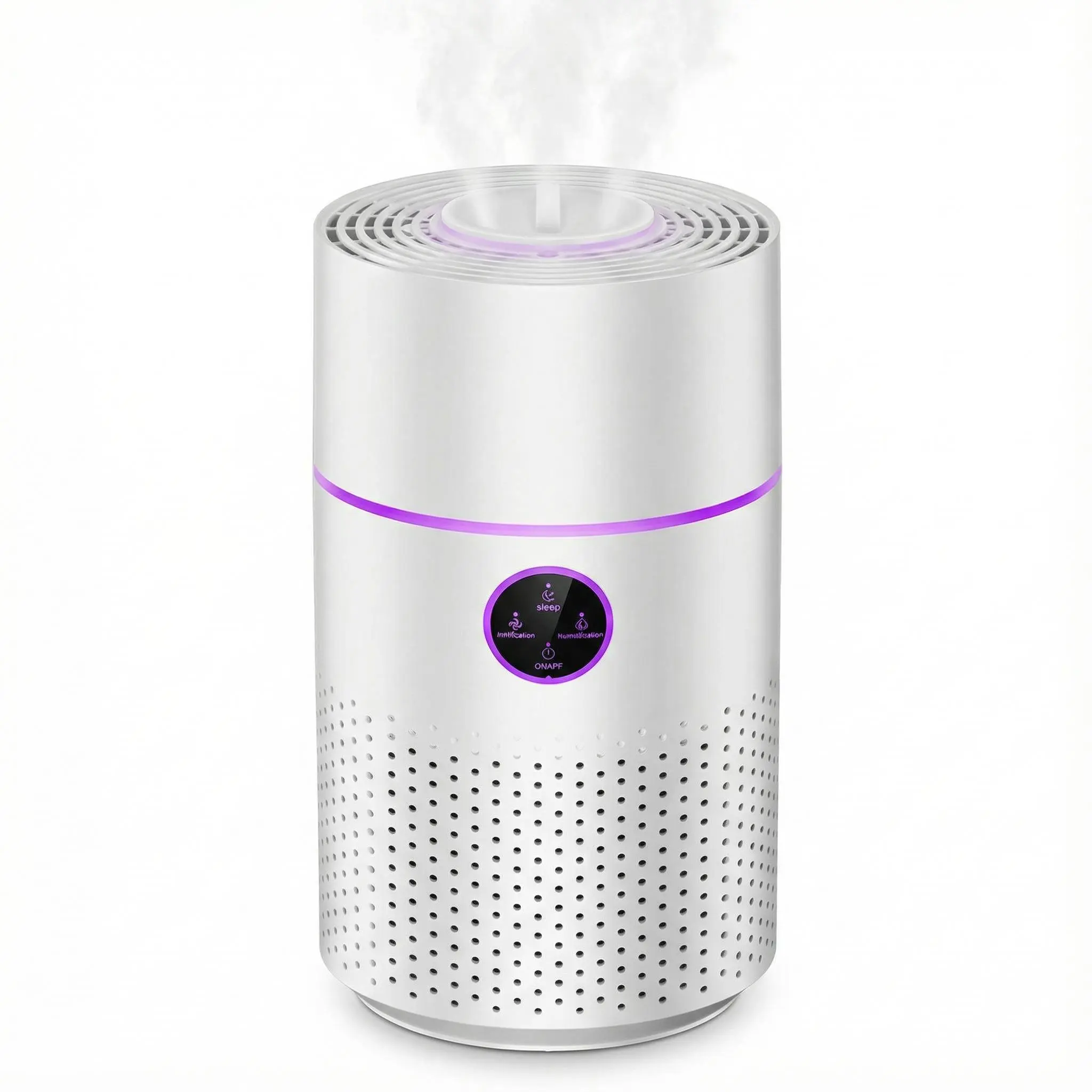 Air Purifiers for Bedroom, H13 True HEPA Air Filter, Quiet Air Cleaner With Night Light, Portable Small Air Purifier for Home, Office, Living Room