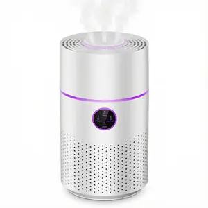 Air Purifiers for Bedroom, H13 True HEPA Air Filter, Quiet Air Cleaner With Night Light, Portable Small Air Purifier for Home, Office, Living Room