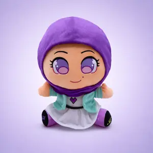#1 Hijab Doll - Mina - Cute Plushie Soft Cuddly Adorable & 10 inches Tall. (Educational For Children Who Want To Learn Hijab & Explore Cultural Diversity)