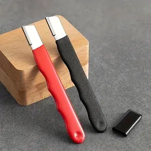 Knife Sharpener -Restores Knives in Seconds, Sharpens Quickly Without Damaging Blades, Compact & Easy to Store, A Great Kitchen Helper Outdoor Folding Stone Wash