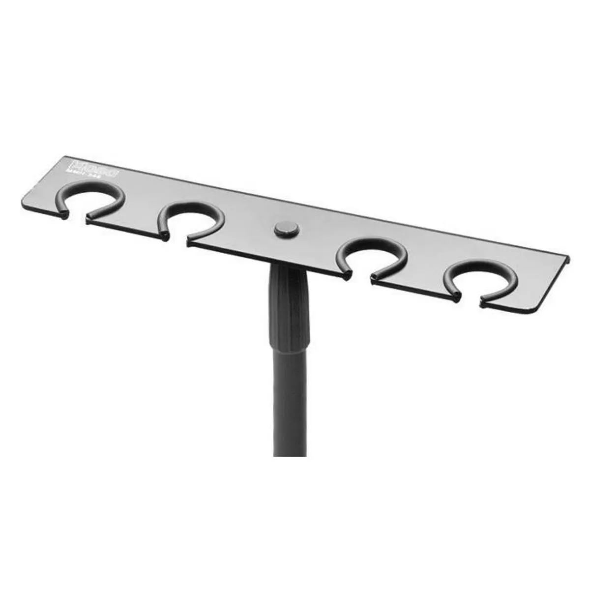 Hosa Technology Quad Microphone Holder - Secure Mounting Accessory for Ball Mics, Musical Recording Equipment