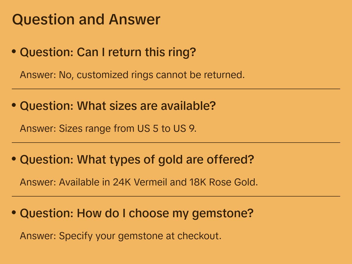 Custom Birthstone Open Oval Ring