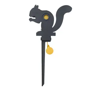 Squirrel Design Reset Target, Air Rifle Animal Shooting Target for Outdoor and Backyard, Rated for Airgun Pellet .177 .22 Caliber