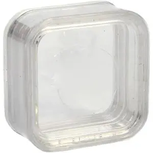 1Pc Floating Frame Box Coin Display Elasticity Membrane Jewelry Storage Box Dustproof For Bracelet Earring Antique Clear Floating Display Holder Elasticity Membrane Jewelry Storage Box (40mm)