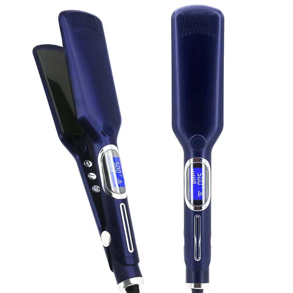 Hair Straightener 500°F Professional Hair Flat Iron For Salon Styling Tools Dual Voltage LCD Display Hair Straightener 500°F Professional Hair Flat Iron For Salon Styling Tools Dual Voltage LCD Display