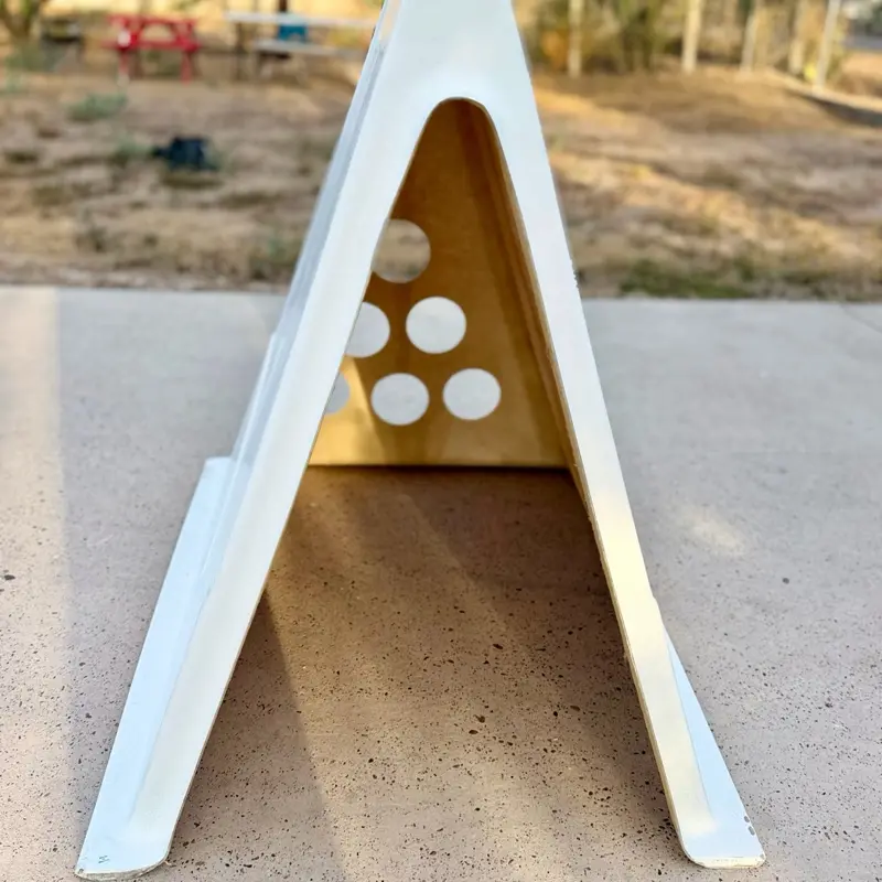 2Pk Tepee For Roosters Fiber Glass/ 2pk Tippis Para Gallos